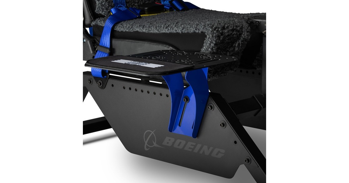 Next Level RacingFlight Simulator Boeing Commercial Edition racing simulator  (Zwart/blauw)