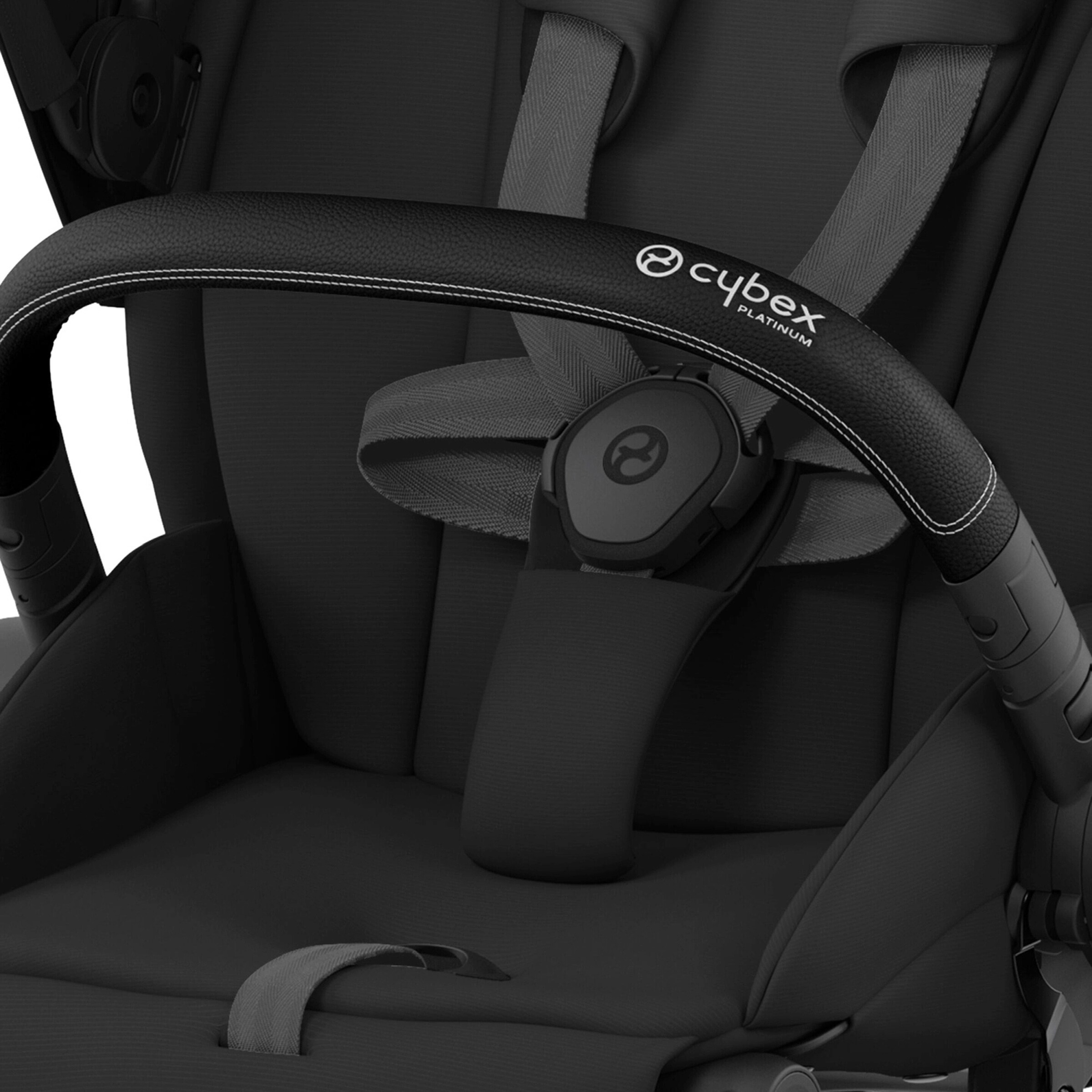 Cybex - PLATINUM Kombikinderwagen PRIAM Trio-Set inkl. Babyschale Cloud T i-Size matt black / sepia black