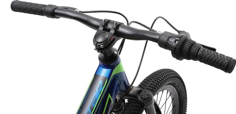Bikestar - Kinderfiets - Blauw/Groen - MTB 7-speed - 20 inch