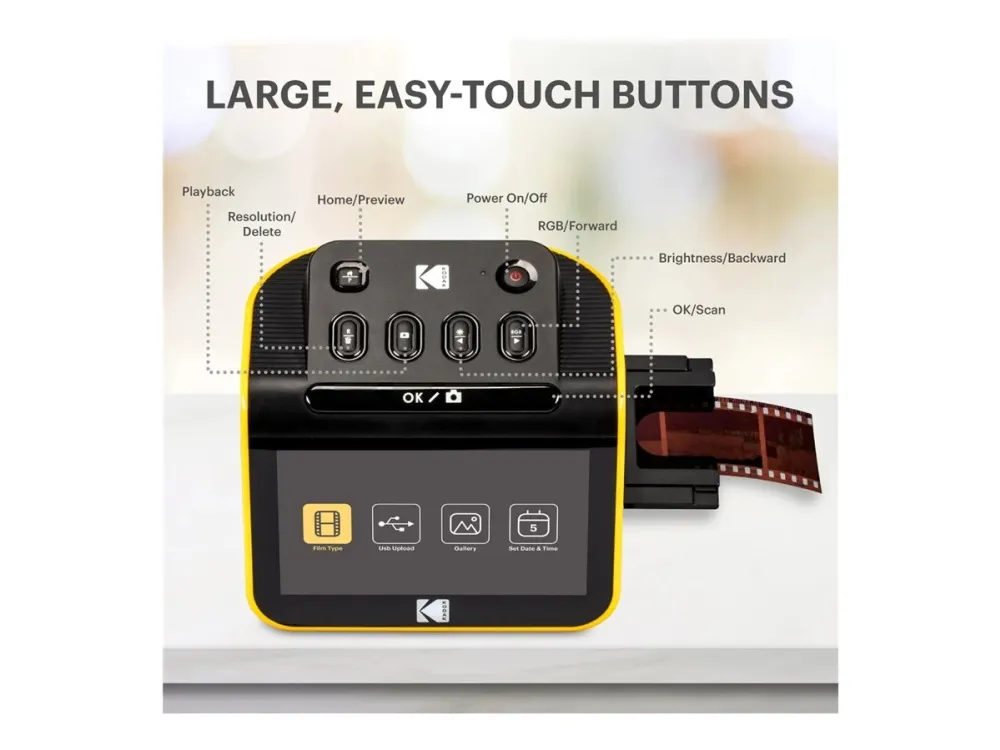 Kodak Slide N Scan Digital - Filmscanner - CMOS - 35 mm film - USB 2.0
