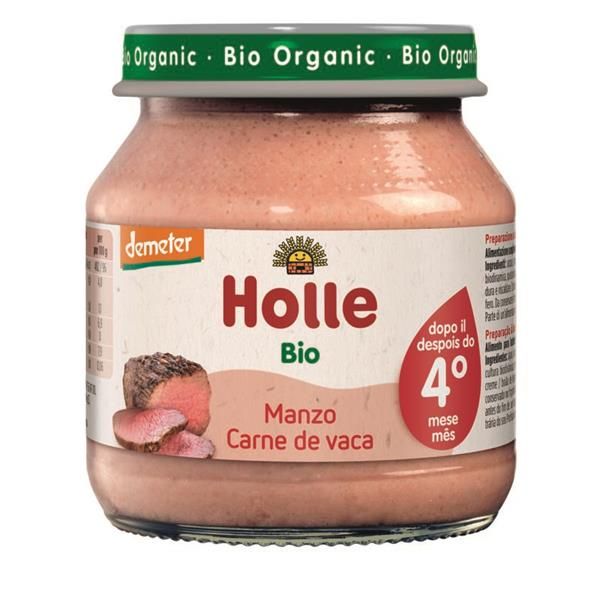 Puré Bio Carne De Vaca Depois Do 4ºm
