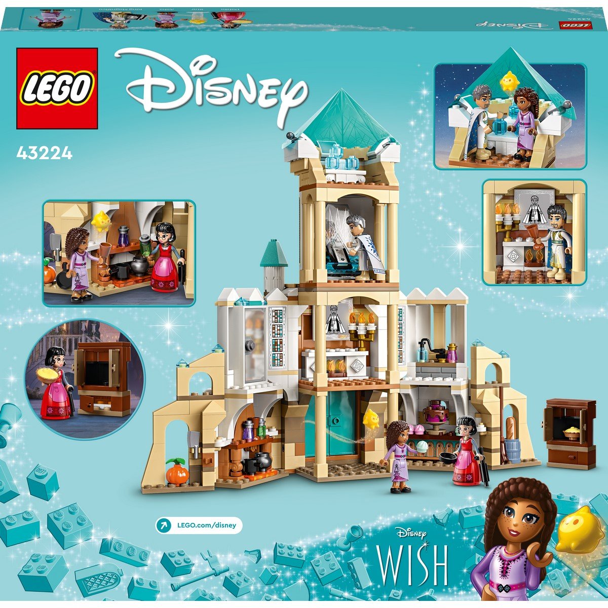 Le chateau du roi Magnifico - Wish - Lego 43224