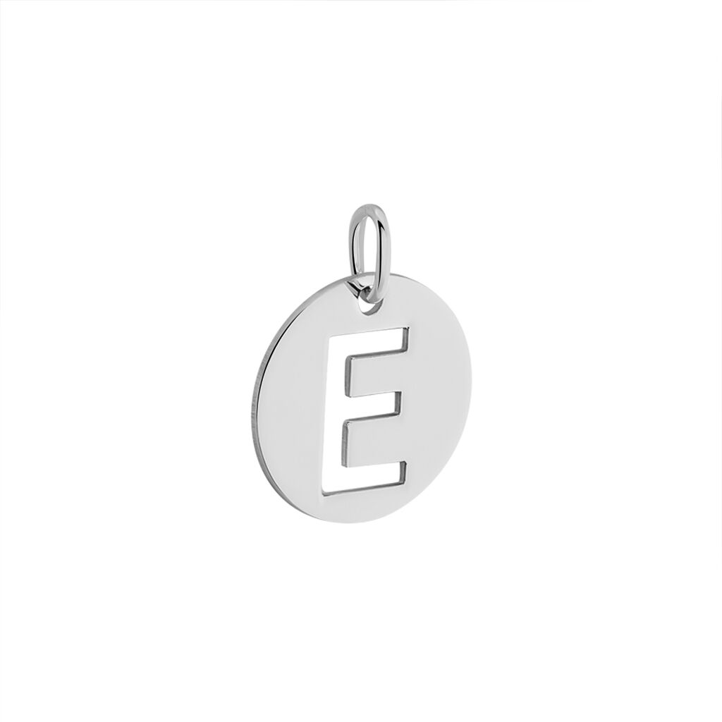 Pendentif Elio E Argent Blanc