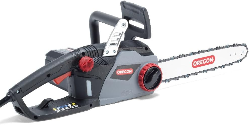 OREGON CS1400 - 2400W leistungsstarke Kettensäge Elektrisch mit 40 cm Kettenführung, 230-V-Motor, ControlCut-Technologie, Kabelgebundene Kettensäge Elektro, Leise und Leicht, 3 Jahre Garantie