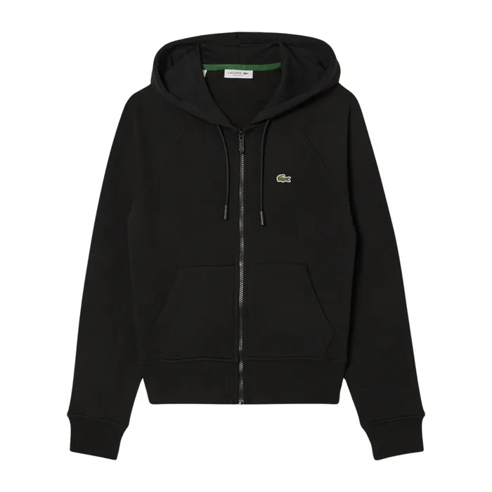 Lacoste Bio Cotton Fleece Hooded Vest Dames