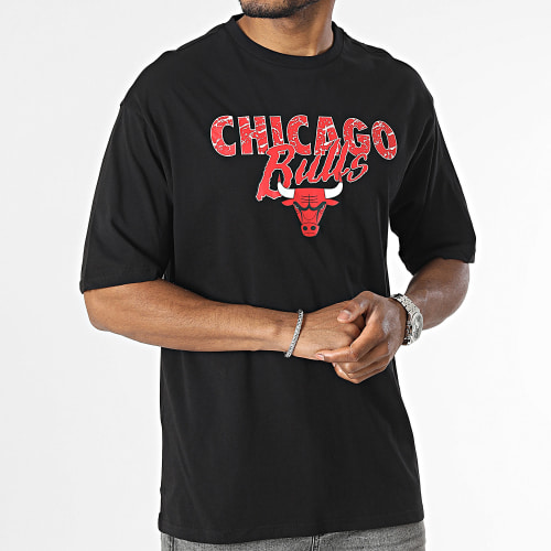 Tee Shirt Team Script Chicago Bulls 60416338 Noir