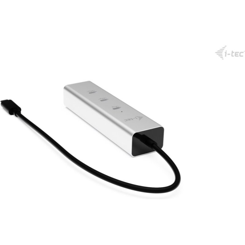i-tec Metal USB-C Charging HUB 5port with USB-C video 8K + Power Delivery 85W