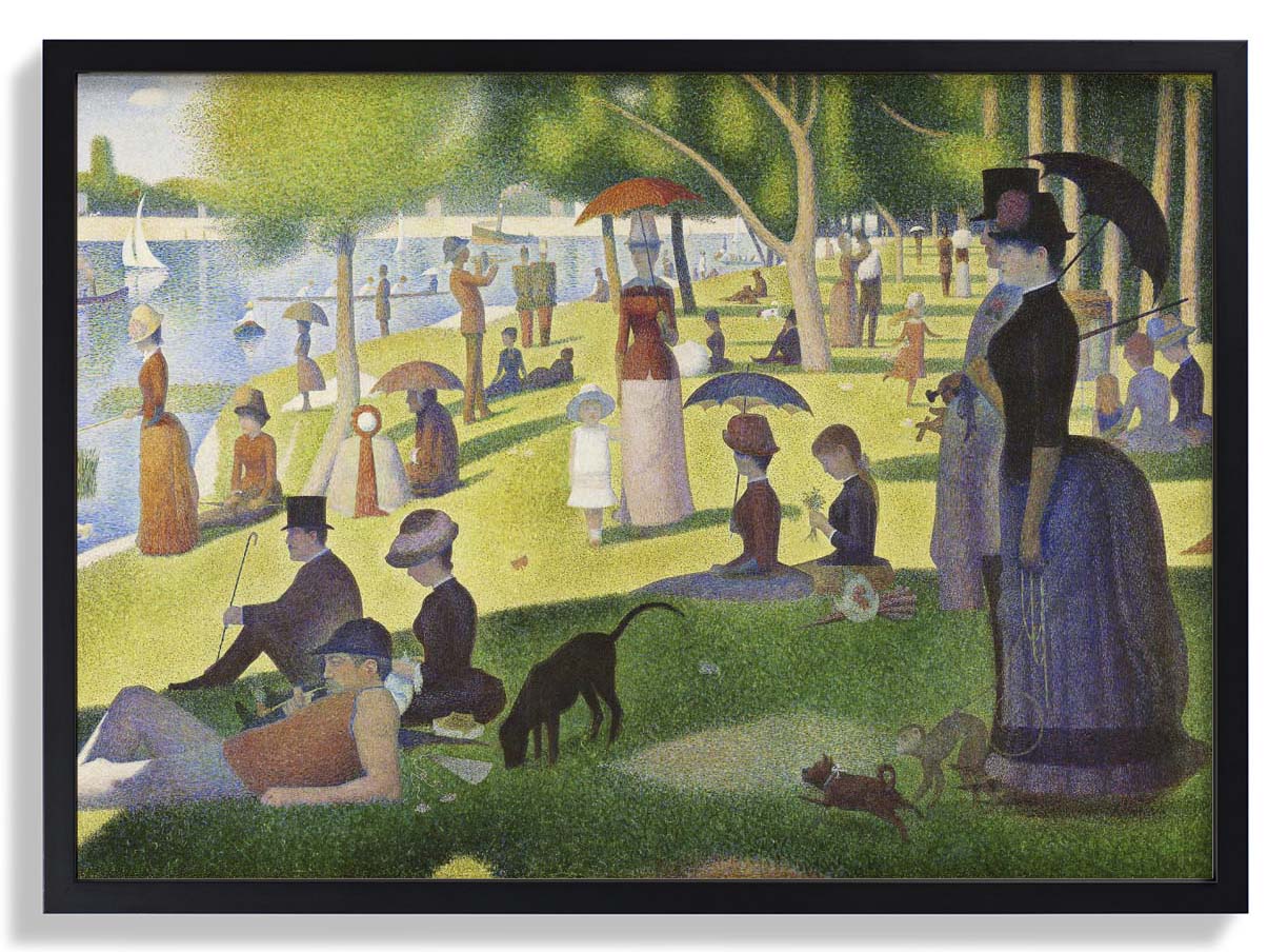 Ein Sonntag auf La Grande Jatte von Georges Seurat