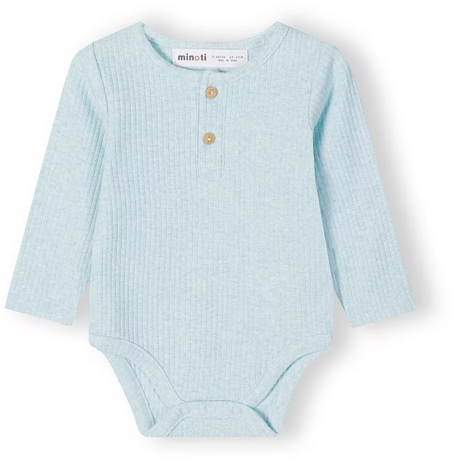 MINOTI Body & Leggings Hellblau
