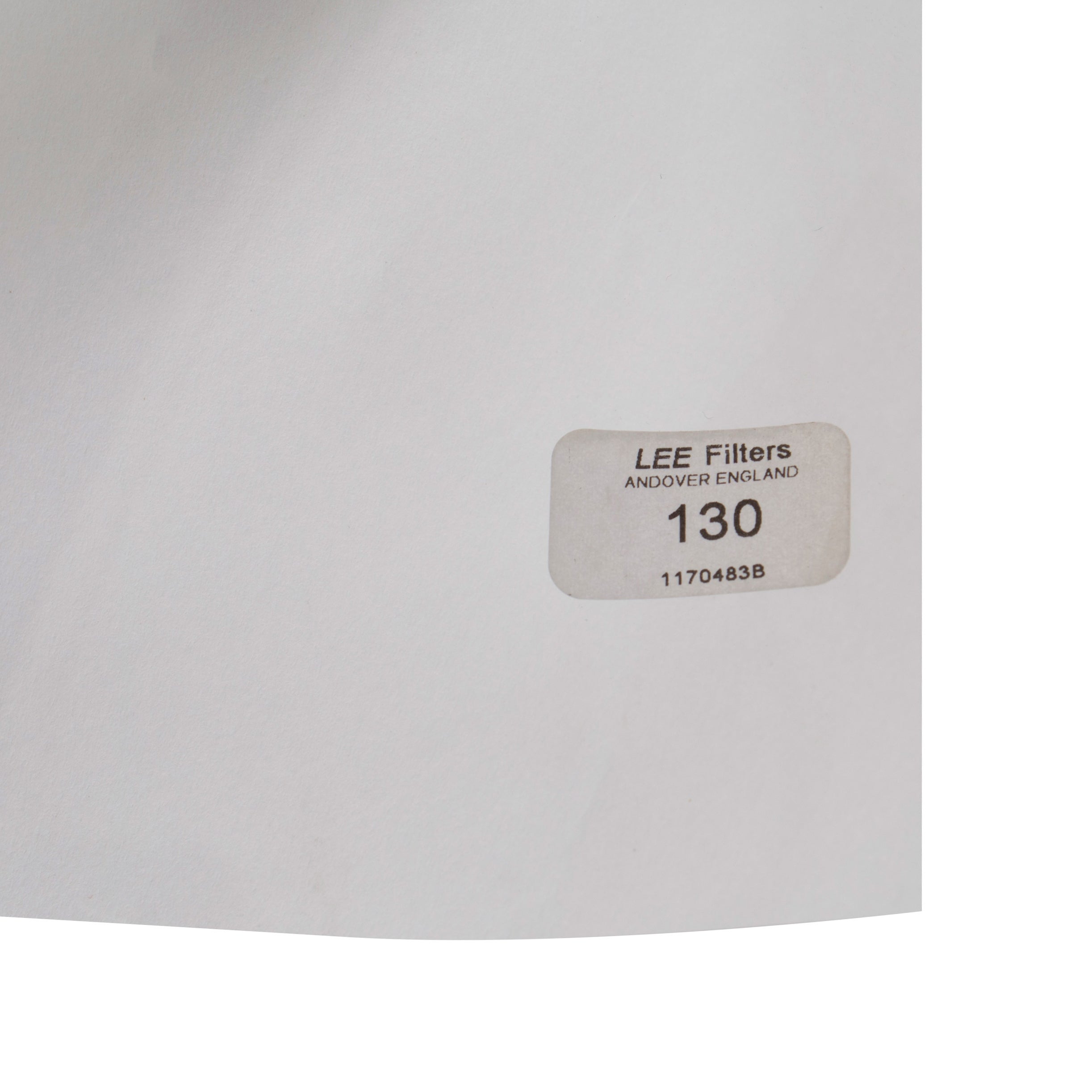 LEE filter 120 x 50cm 130 clear