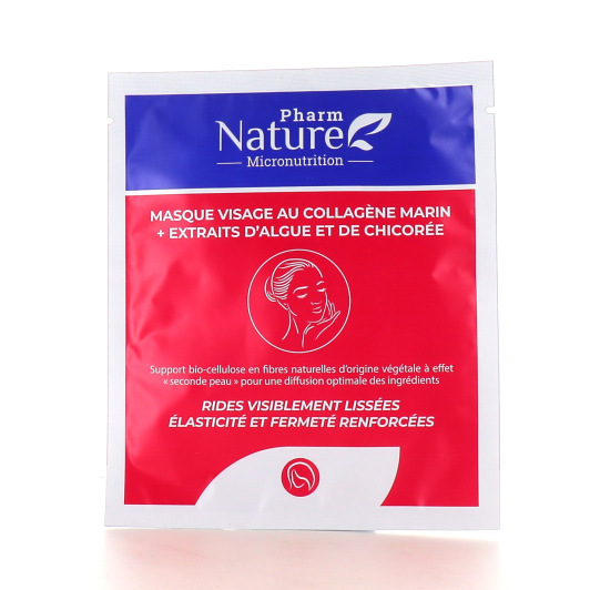 Pharm Nature masque anti âge au collagène marin