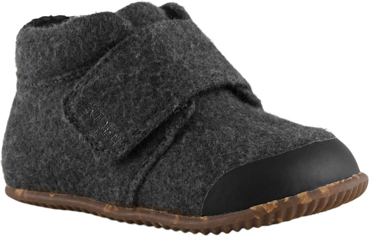 Woden Kim Felt Dark grey melange