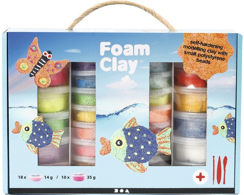 Foam Clay® geschenkdoos, 1 set