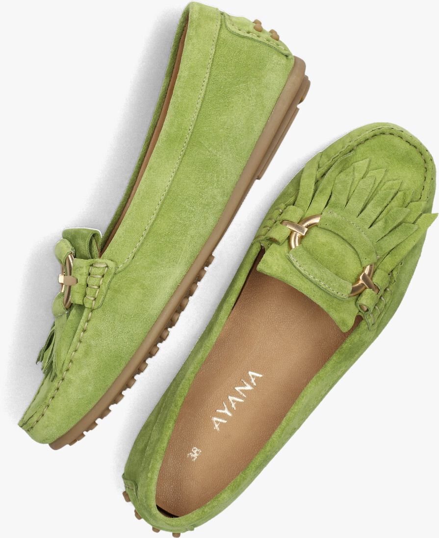 AYANA groene ayana mocassins 1268