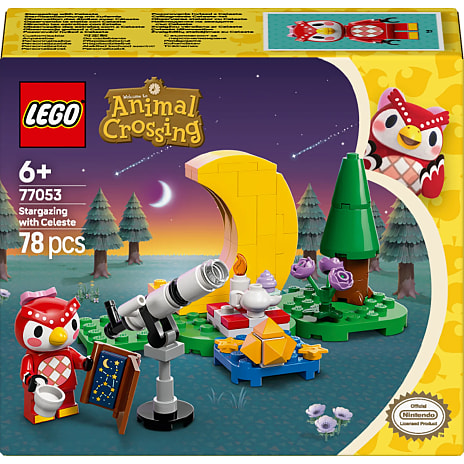 LEGO Animal Crossing stjernekiggeri med Celeste 77053