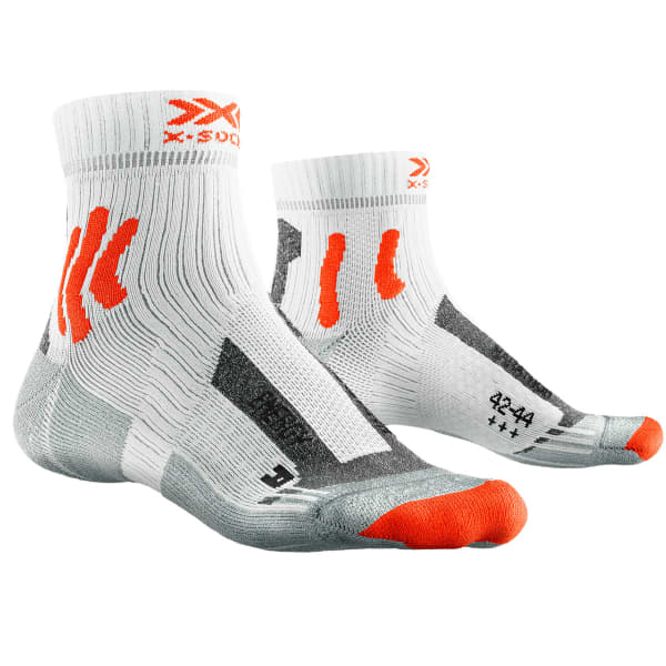 Chaussette running X-SOCKS MARATHON ENERGY 4.0 ARCTIC WHITE/TRICK ORANGE