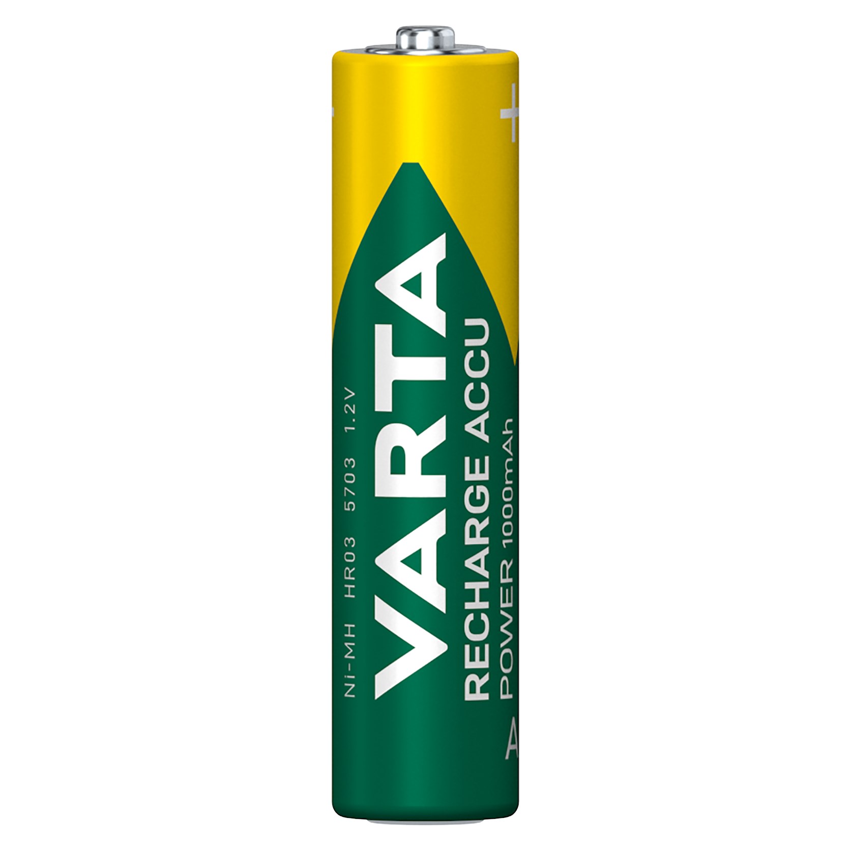 Varta Oppladbare AAA-batterier 1000 mAh 4-pk.