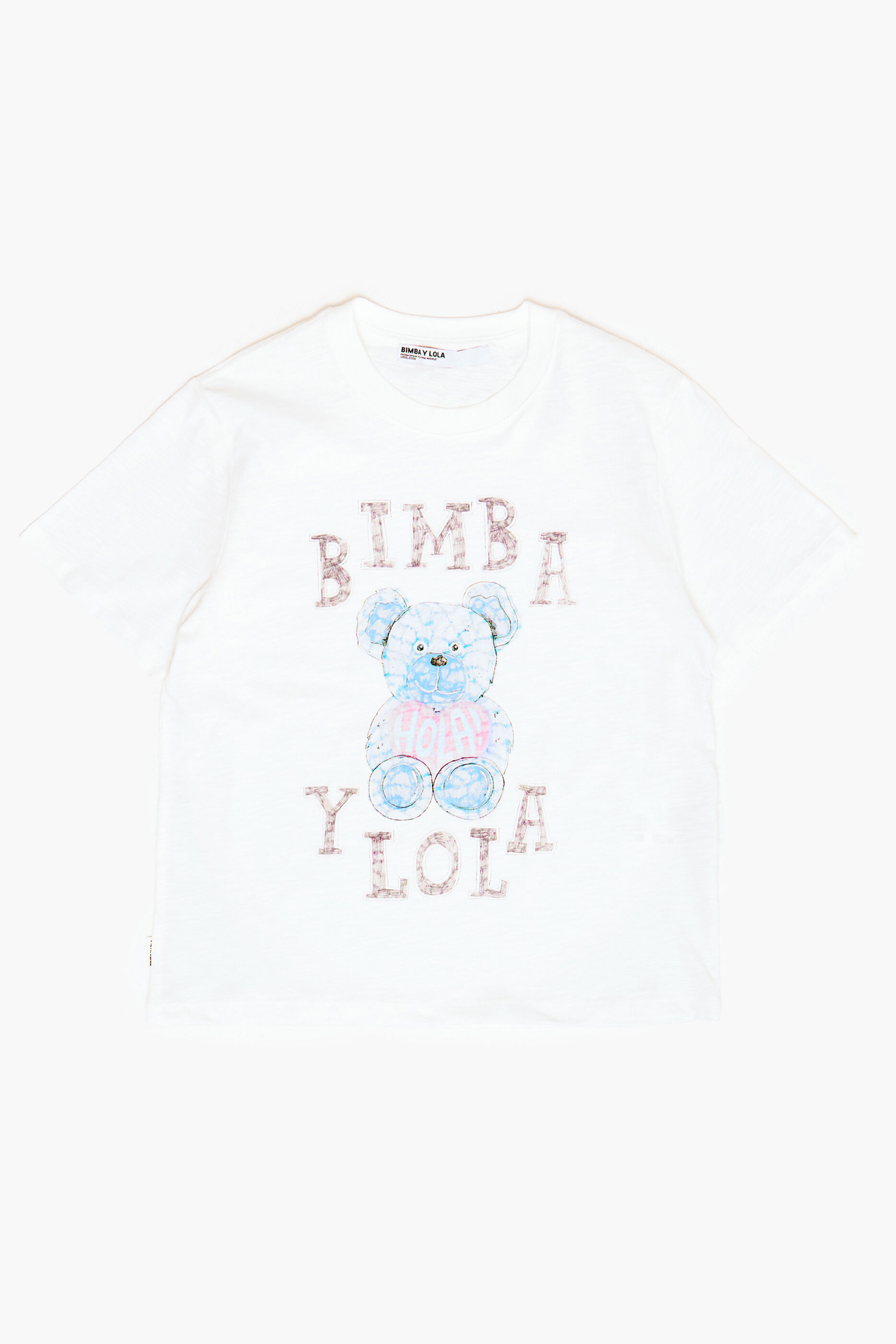 Camiseta com o logotipo do Urso de Marfim