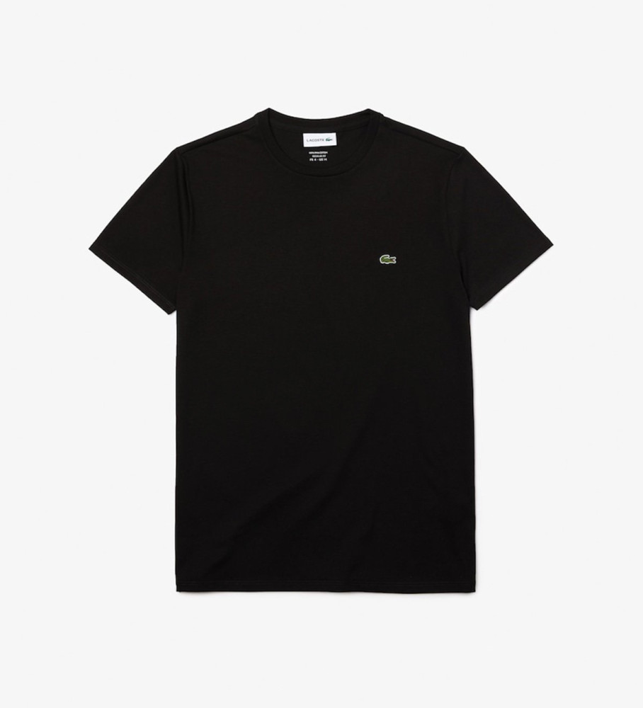 Camiseta Lacoste Pima preta
