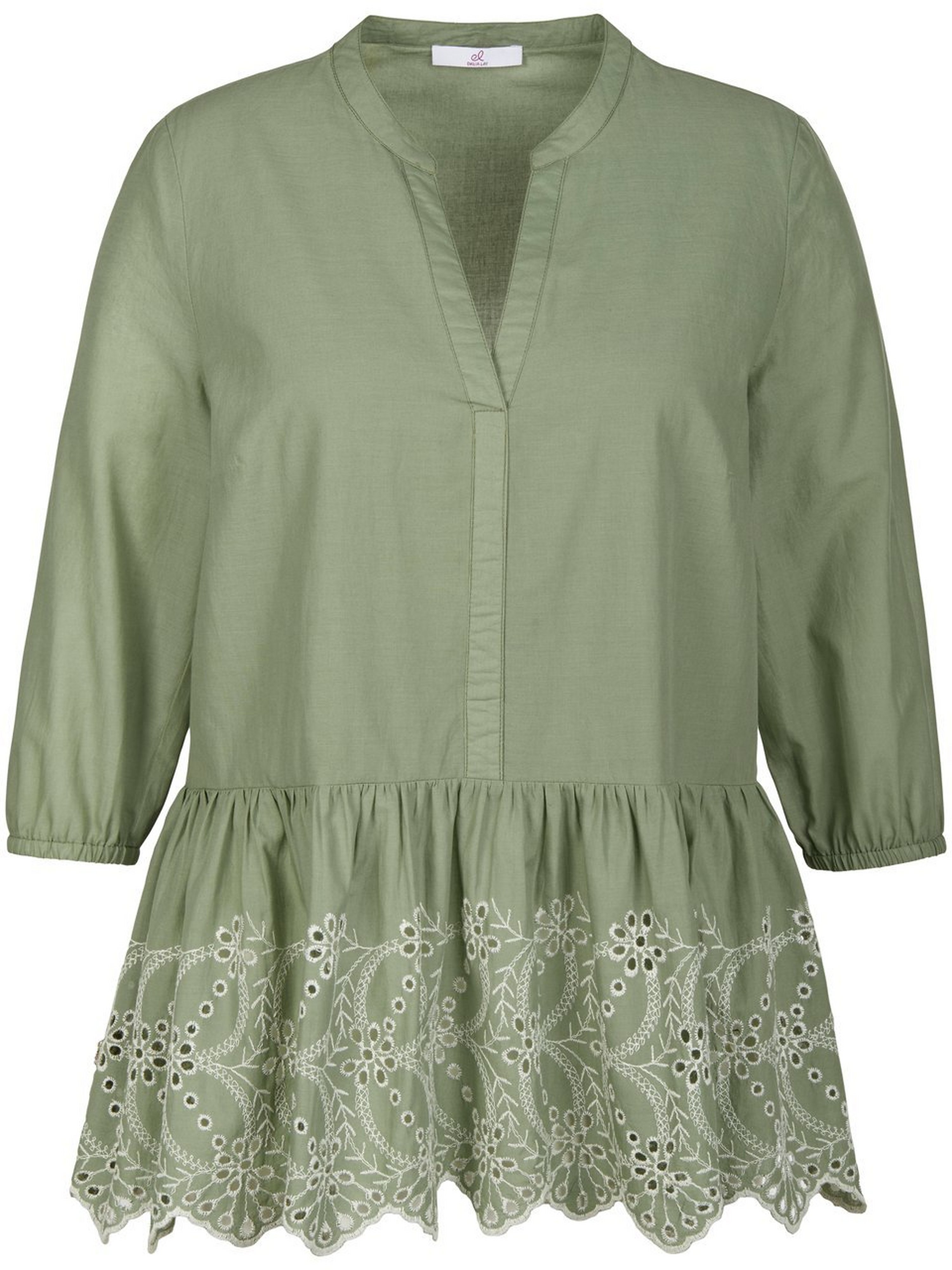 Bluse mit 3/4-Arm