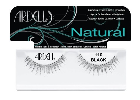 Ardell Wimpers natural 110 zwart 2st