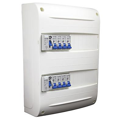 Tableau électrique pré-équipé et pré-câblé 2 rangées Nov'Elec - 26 modules (10 inclus)