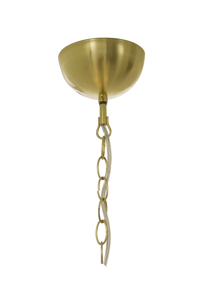 Orfeus taklampe Ø:43c, matt messing E14