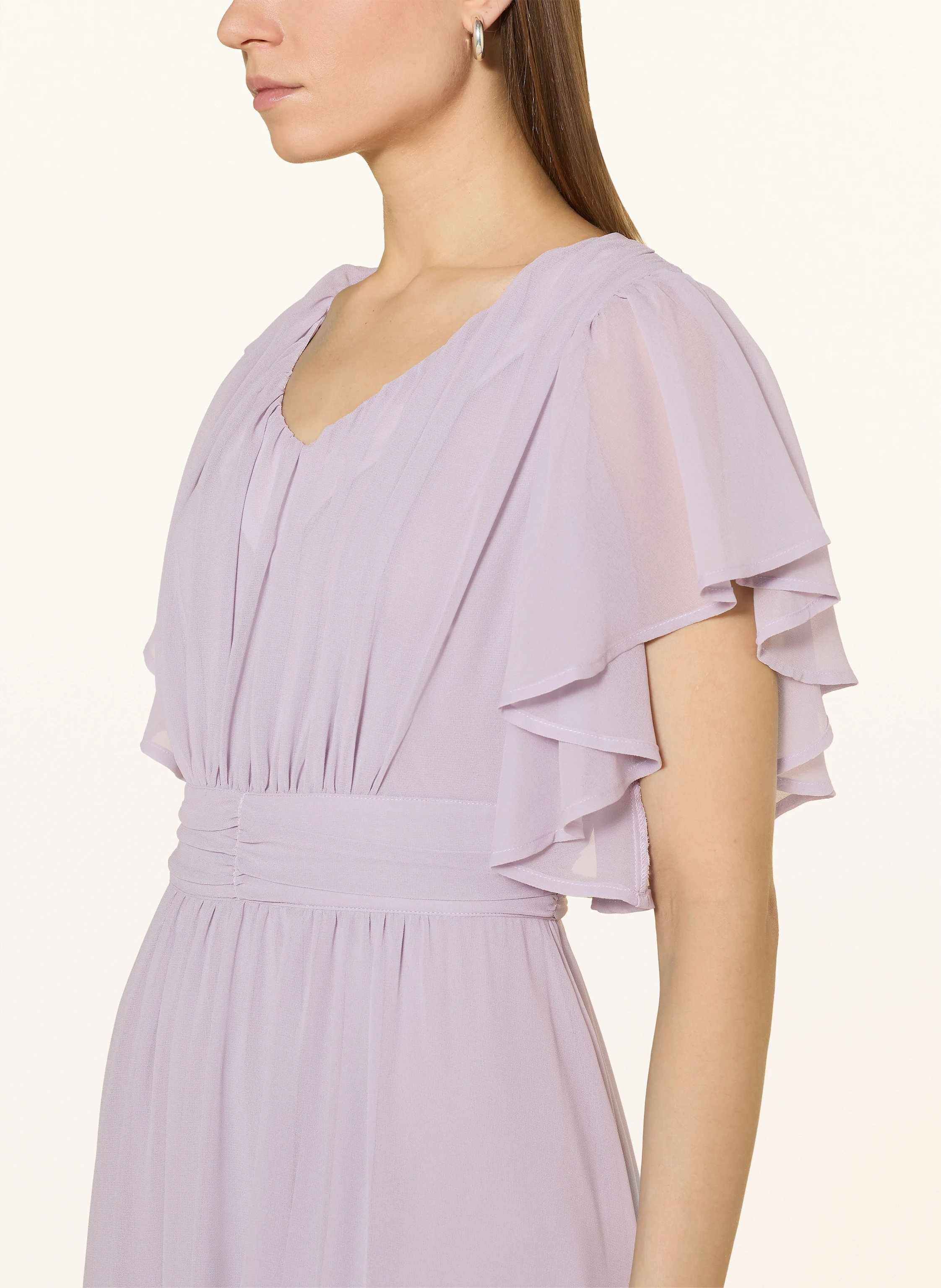 APART Abendkleid mit Rüschen und Volants