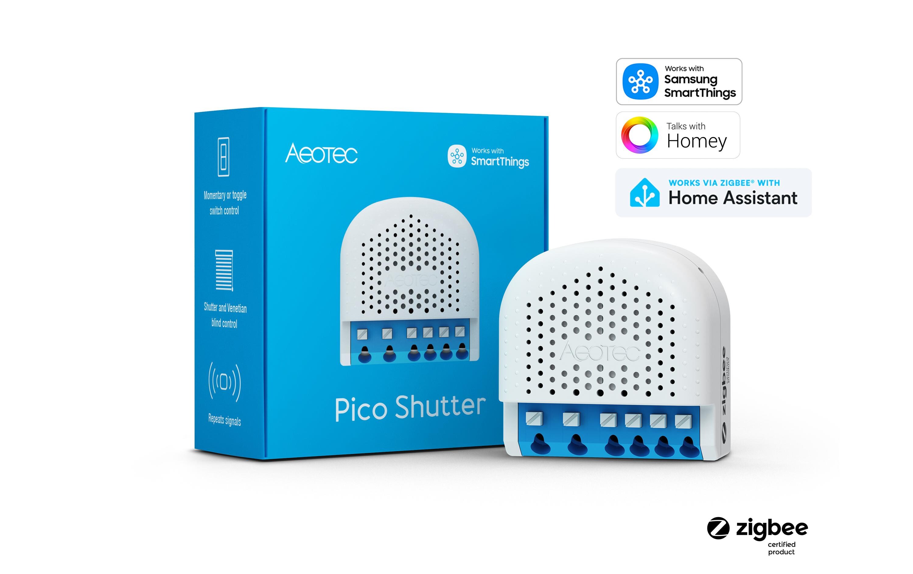 Pico Shutter ZigbeeNachrüstbares Jalousiemodul