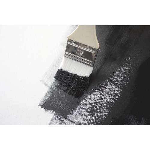 pébéo 3er-Set Gesso und Lack-Spalterpinsel, weiße Synthetikfaser