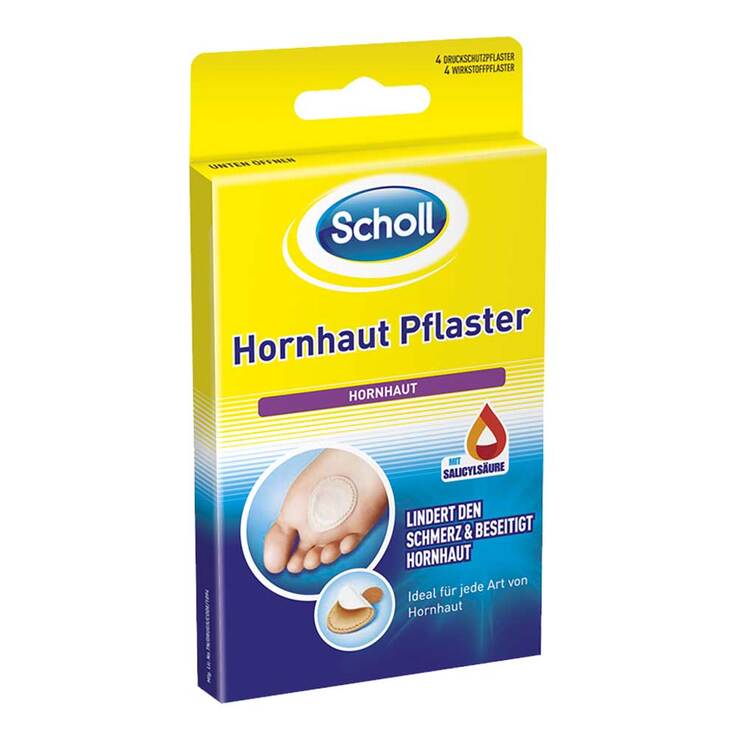 Scholl Hornhaut Pflaster, 4 St