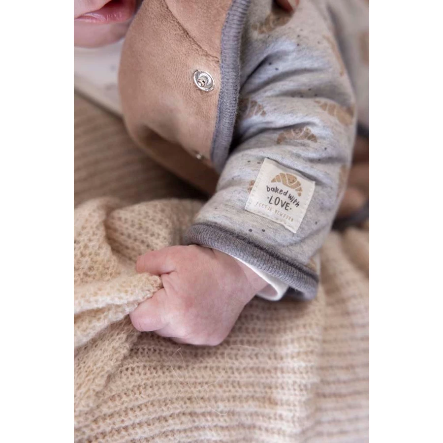 Feetje Wendejacke Little Croissant Grijs Melange