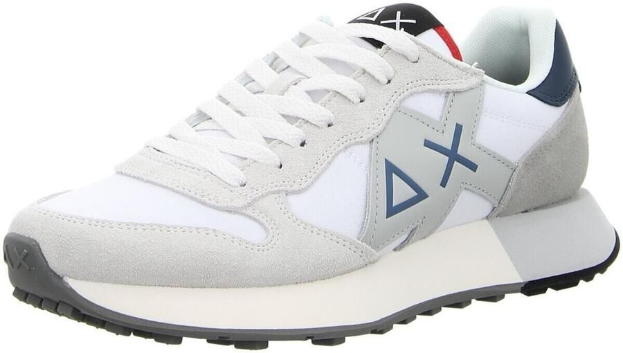 Sun68 Lage Sneakers Z36115 JAKI 2.0 SOLID-536 01 BIANCO