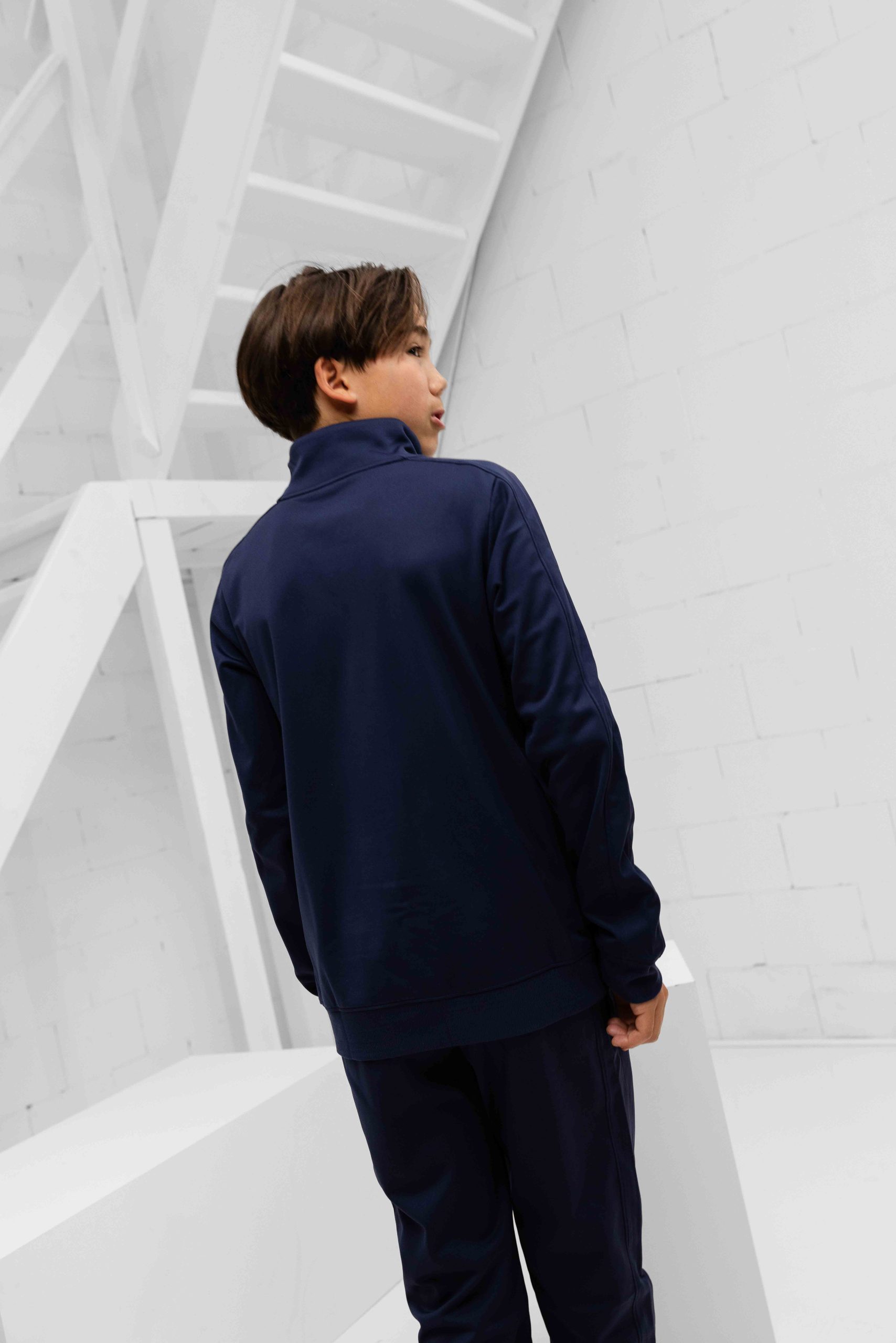 Under Armour Rival Knit Trainingspak Kids Navy