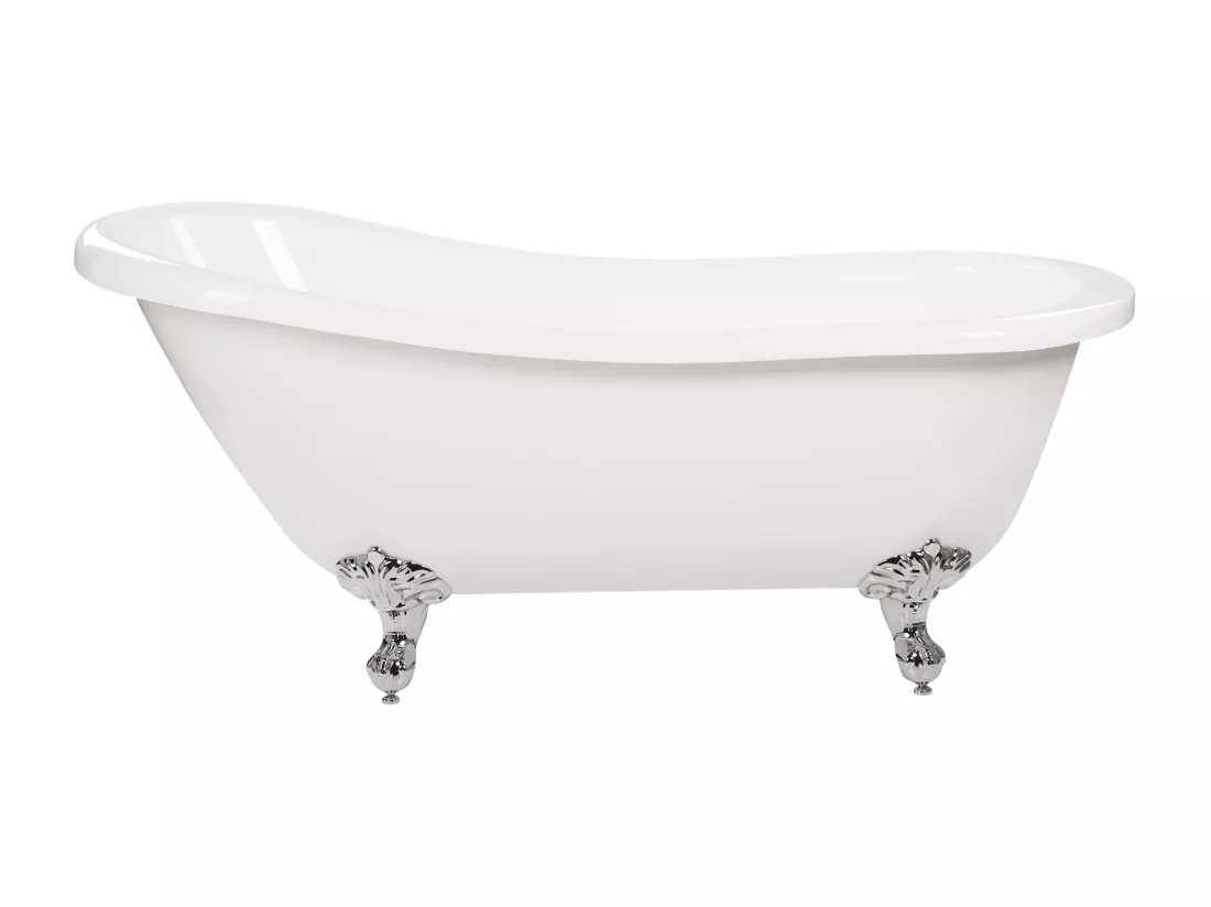 Baignoire îlot blanche 153 x 77 cm CAYMAN
