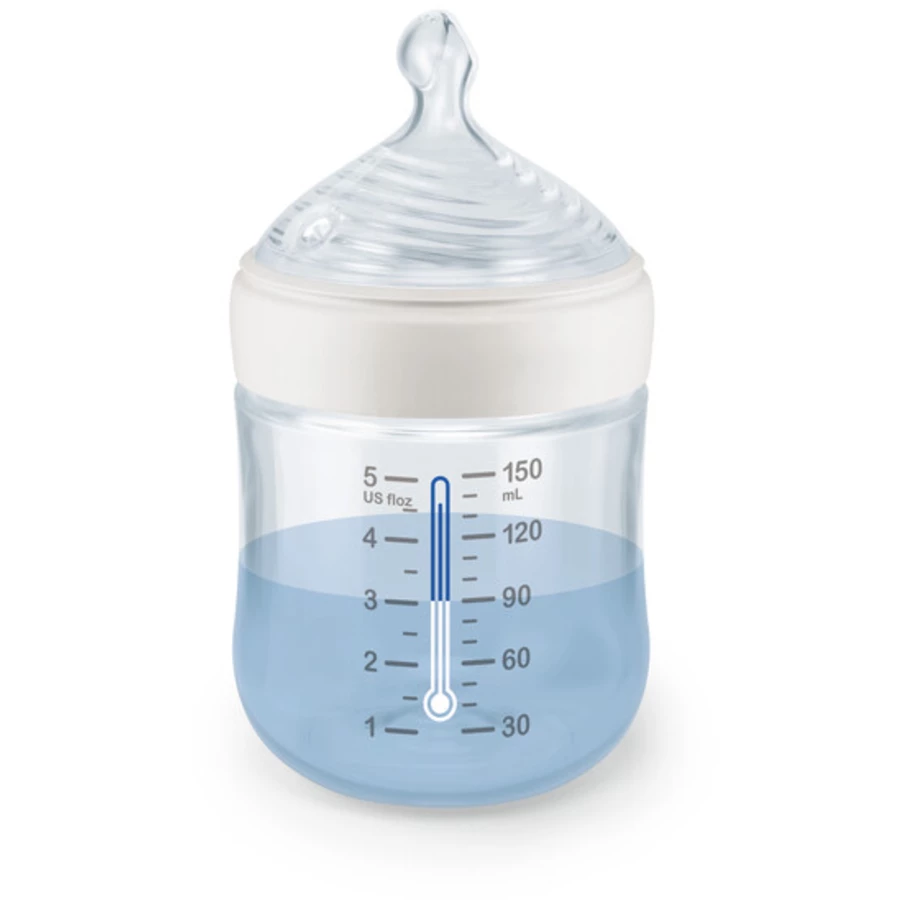 NUK Babyflasche NUK for Nature 150ml, braun