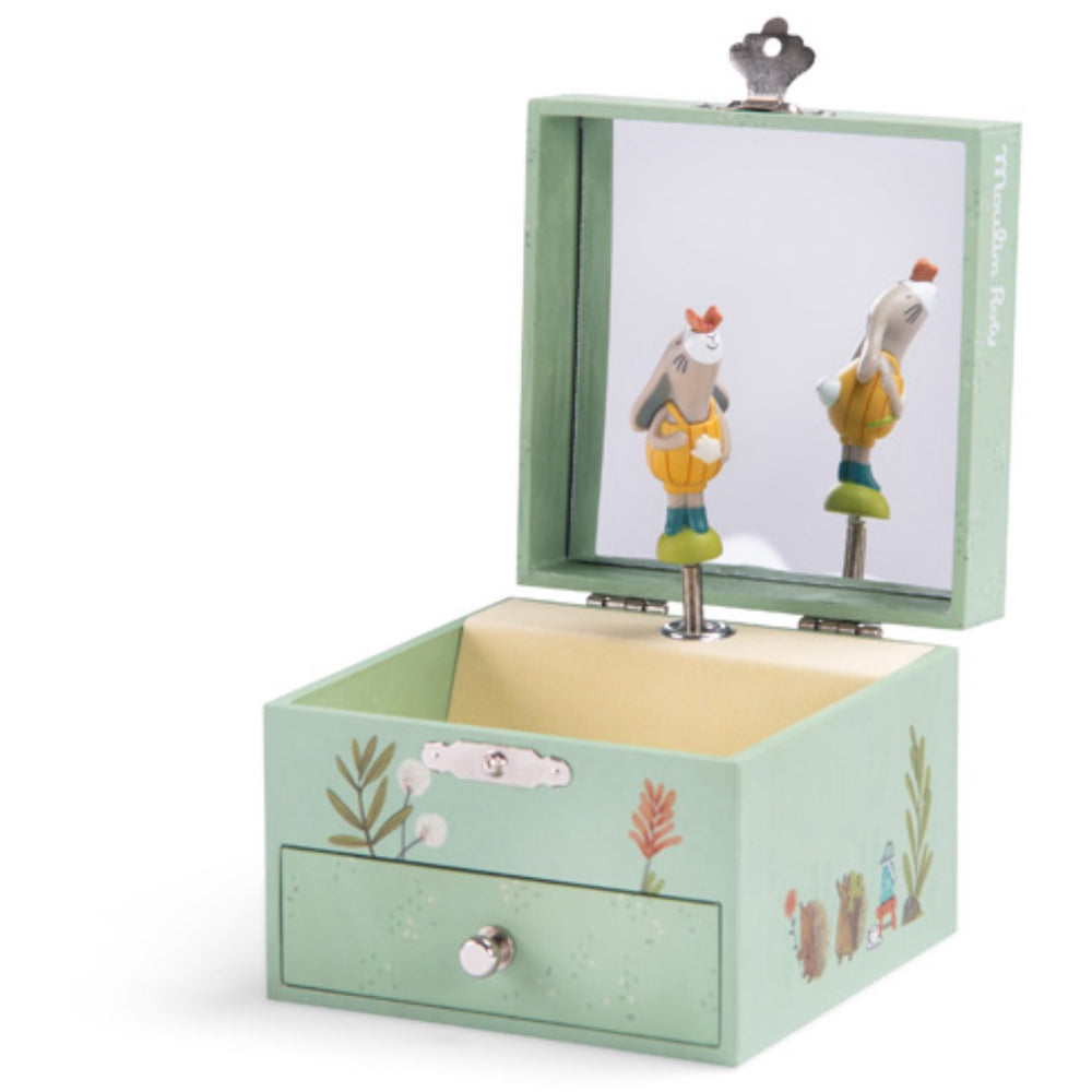 Køb Moulin Roty Smykkeskrin Med Musik - Trois Petits Lapins