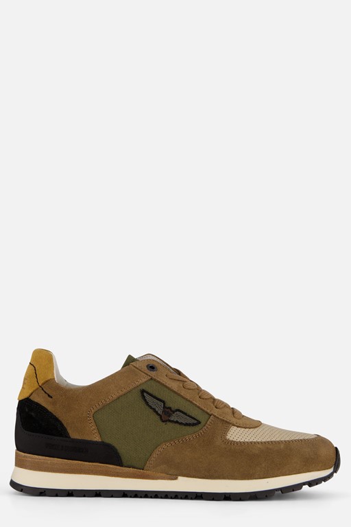 PME Legend Lockster Sneakers groen Leer