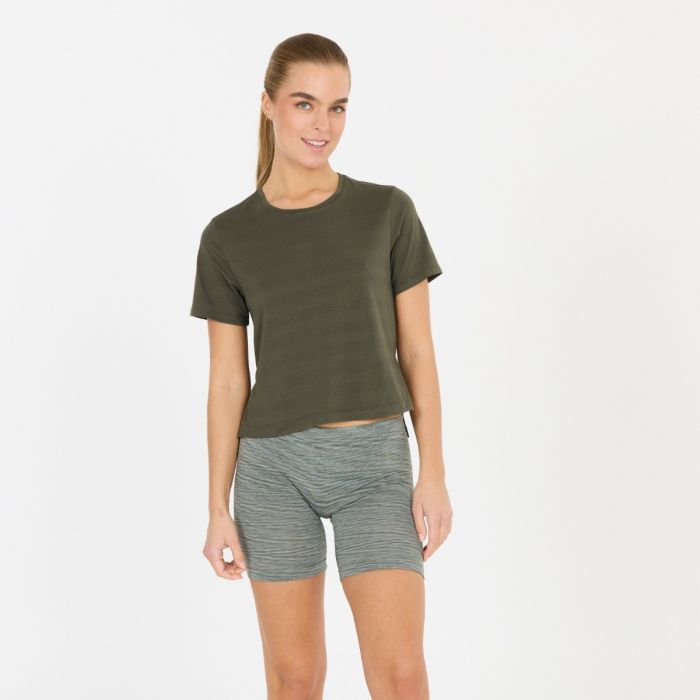 Endurance Dame T-shirts Terminus SS Tee Grøn