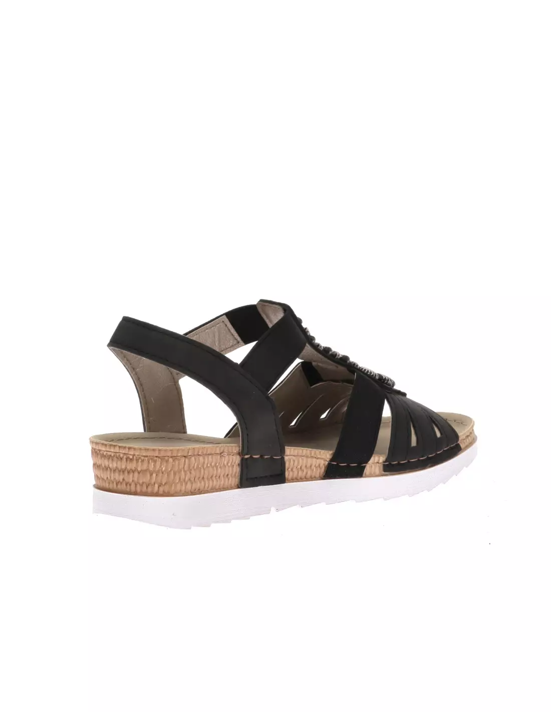 INBLU OFAP0100 - Sandales & nu-pieds Nero