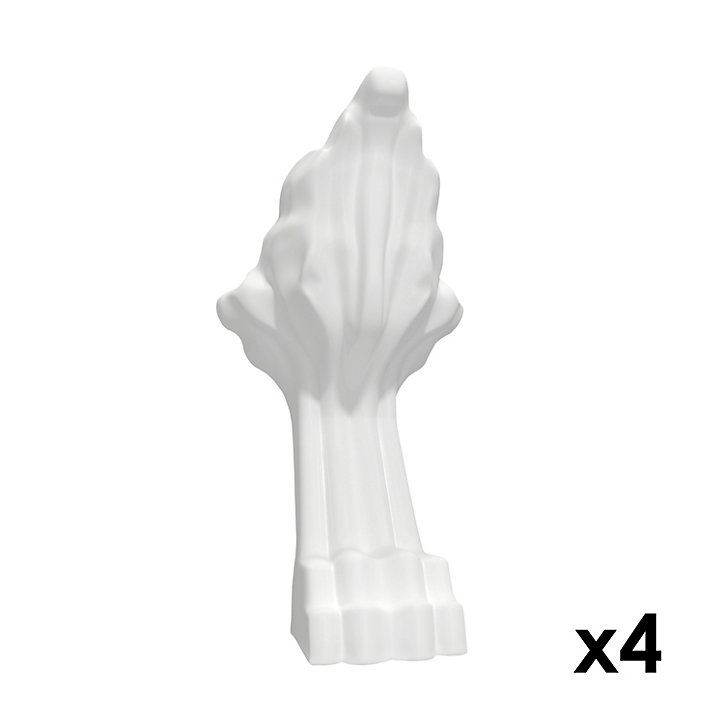 Baignoire îlot 170 x 80 cm blanche + 4 pieds blancs, GoodHome Emba