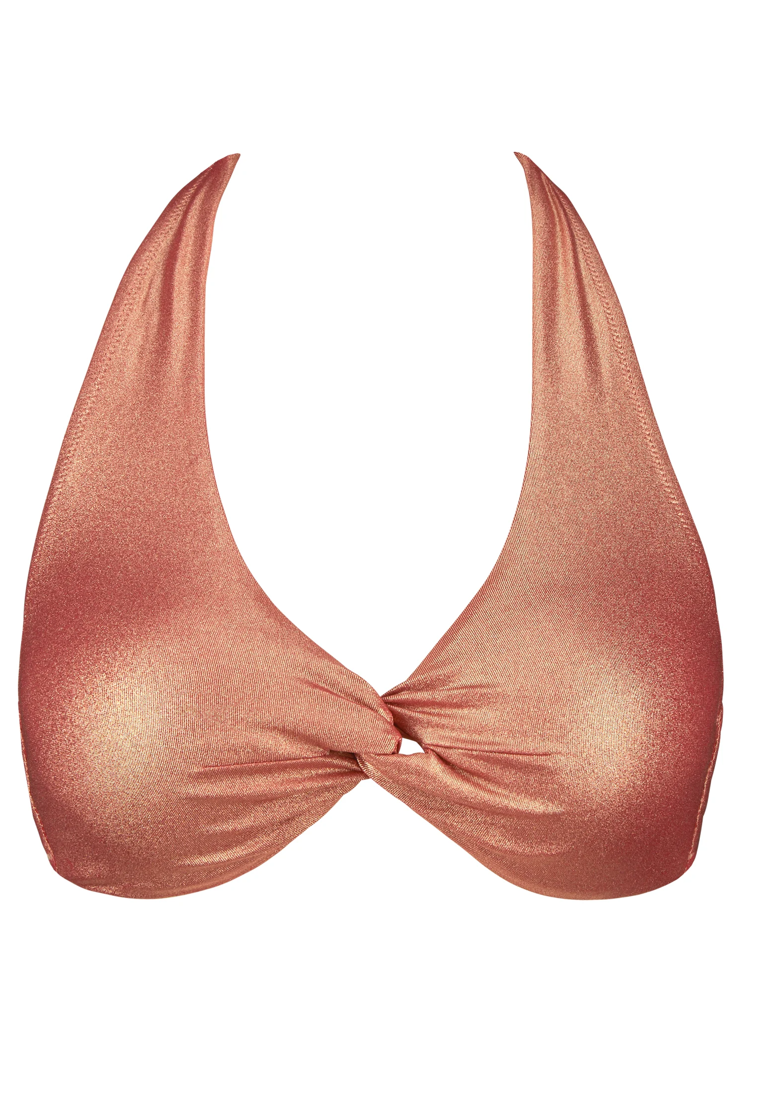 SUNLIGHT GLOW - Haut de maillot de bain triangle | Rouge