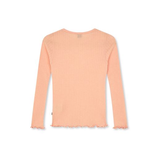 Mads Nørgaard Langærmet T-shirt, Coral Melange, 14 år
