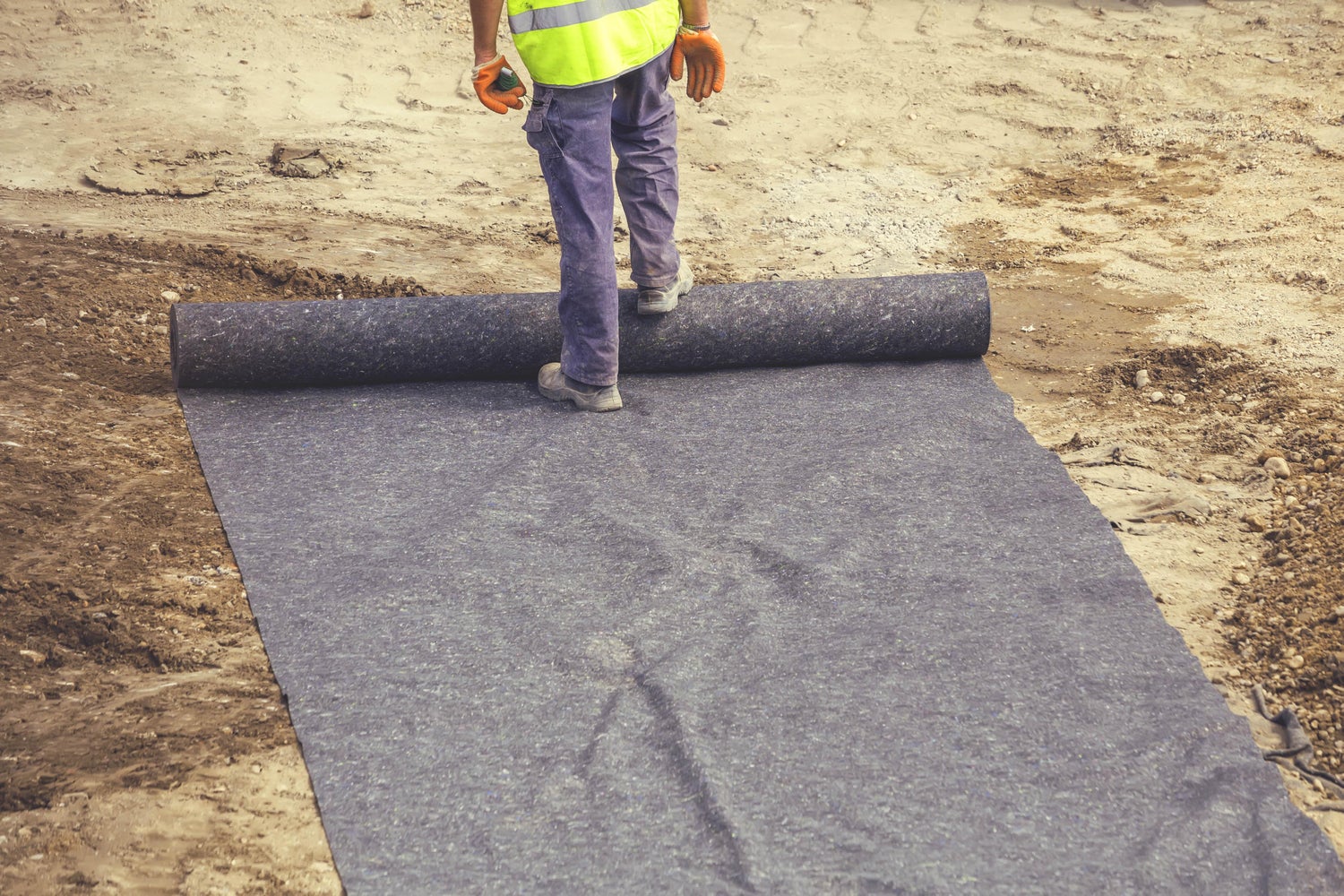 20m² vijvervlies 1000g vijverbeschermvlies voor vijverfolie