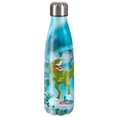 Step by Step Isolierte Edelstahl-Trinkflasche 