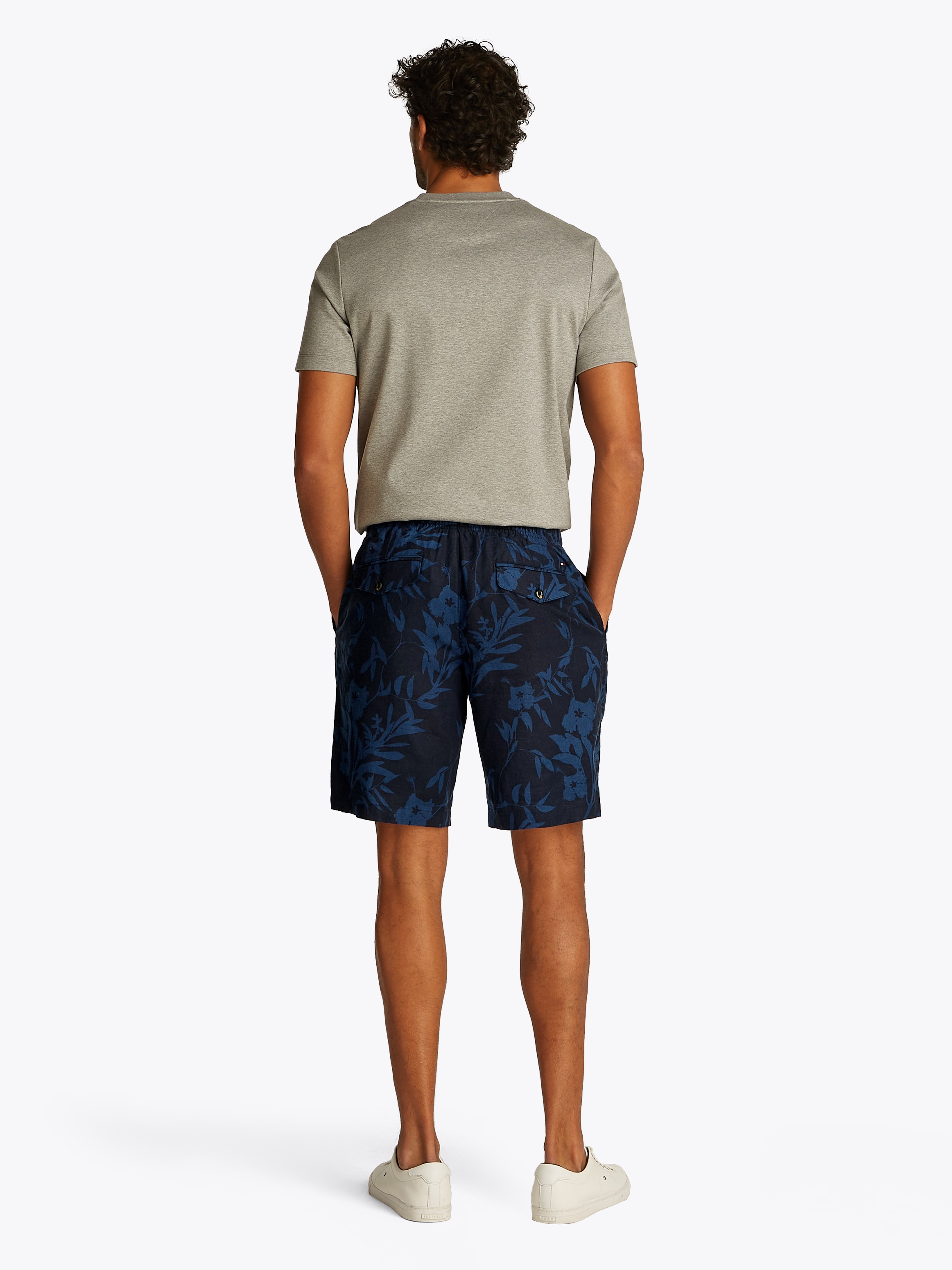 Tommy Hilfiger Shorts »HARLEM PO LINEN PRINT SHORT«  mit Allover Print