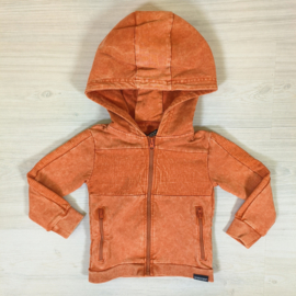 New biker vest - Potters clay