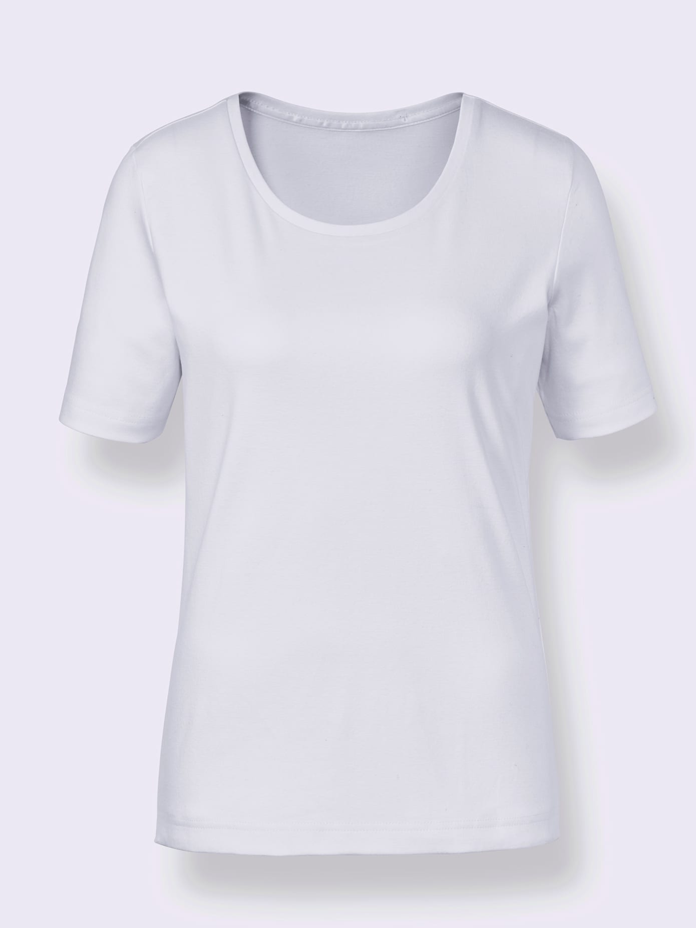 T-shirt coton brillance