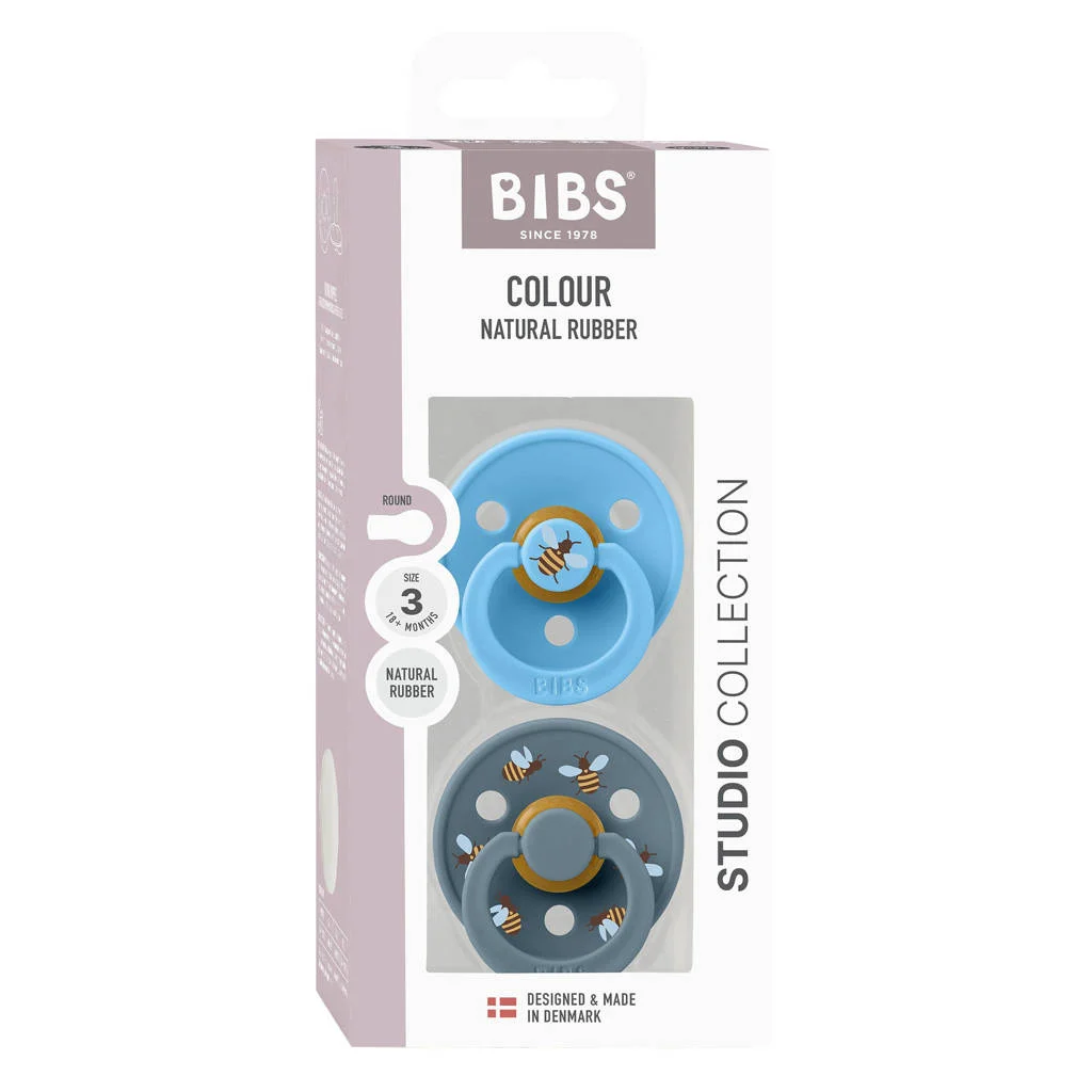BIBS Studio Colour Studio Colour Bumblebee - Maat 3 - Breeze Mix (2 stuks)