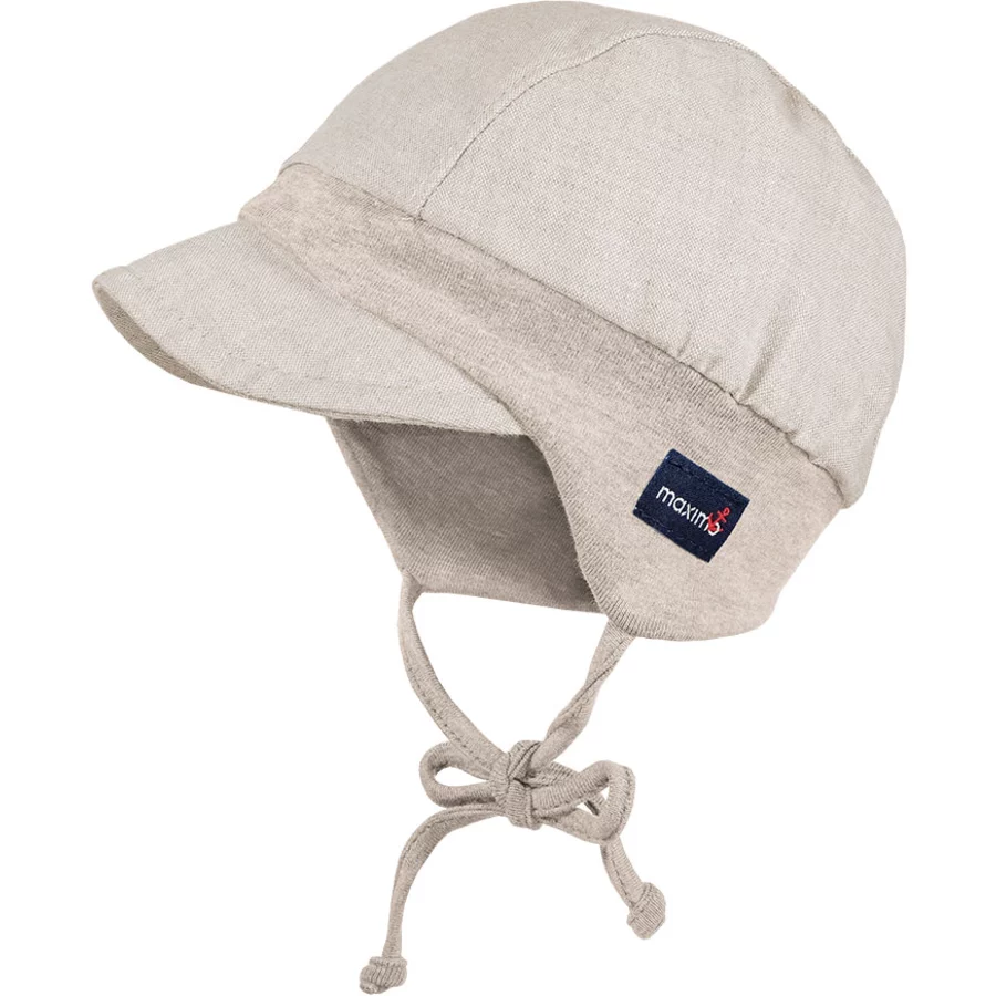 Maximo Schildmütze hellbeige meliert